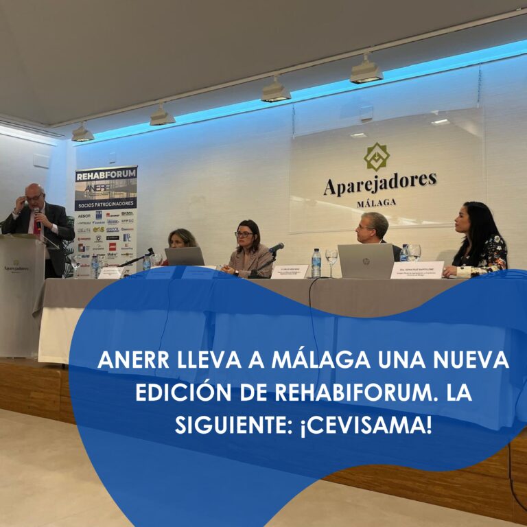 ANERR organiza un nuevo Rehabiforum en Málaga